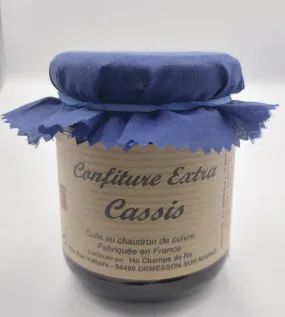 Confiture Extra Cassis 