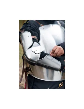 Protège-bras médiévaux, finition polie ⚔️ Boutique Épées